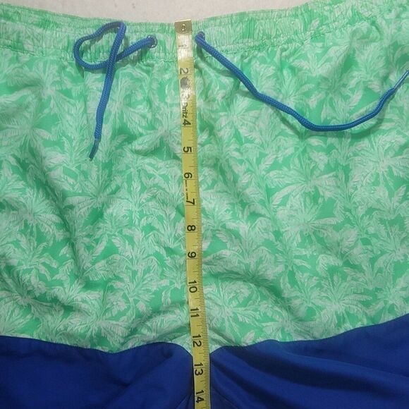 Vineyard Vines Chappy Swim Trunks Mens Size XXL 2XL Mesh Brief Palm Tropical GUC - Picture 12 of 15